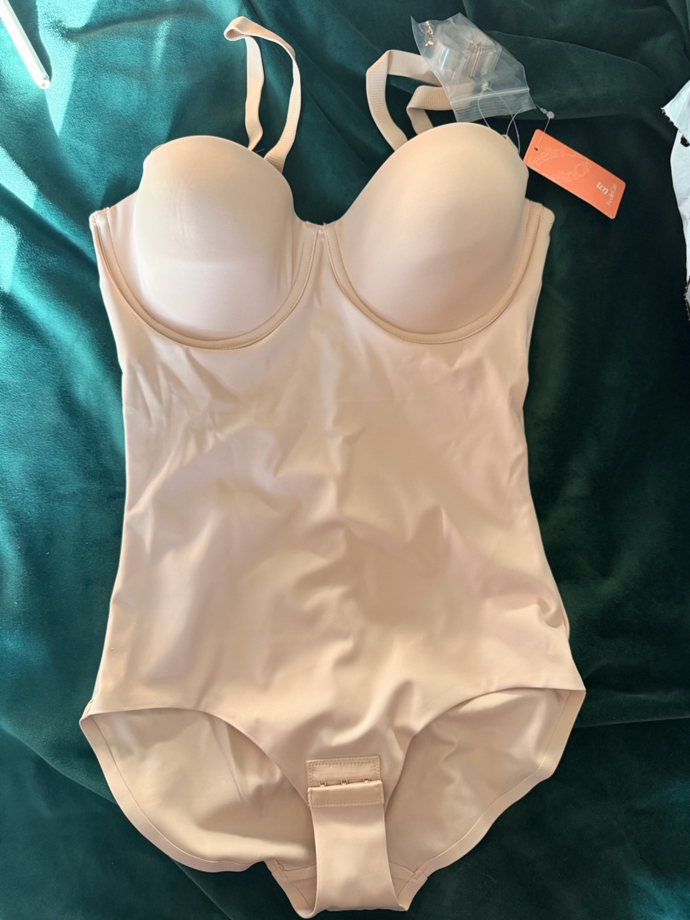 Strapless Shaping Bodysuit in Nude Blush